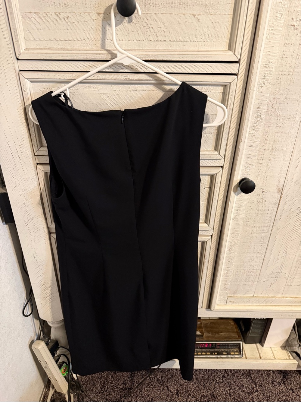 Liz Claiborne Black Midi Sheath Dress
